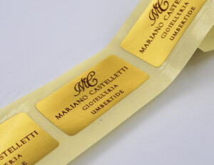 Etichette in carta o PVC